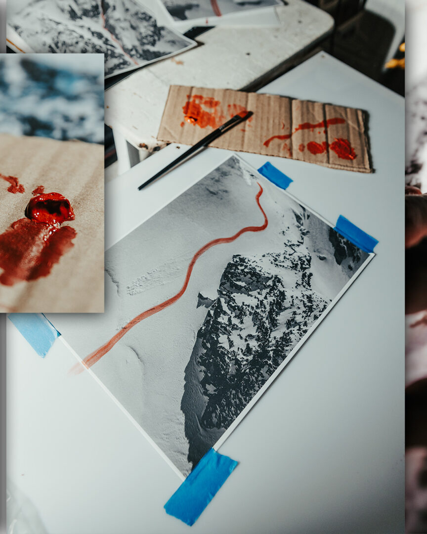 LastingLines audiovisual exhibition | painting