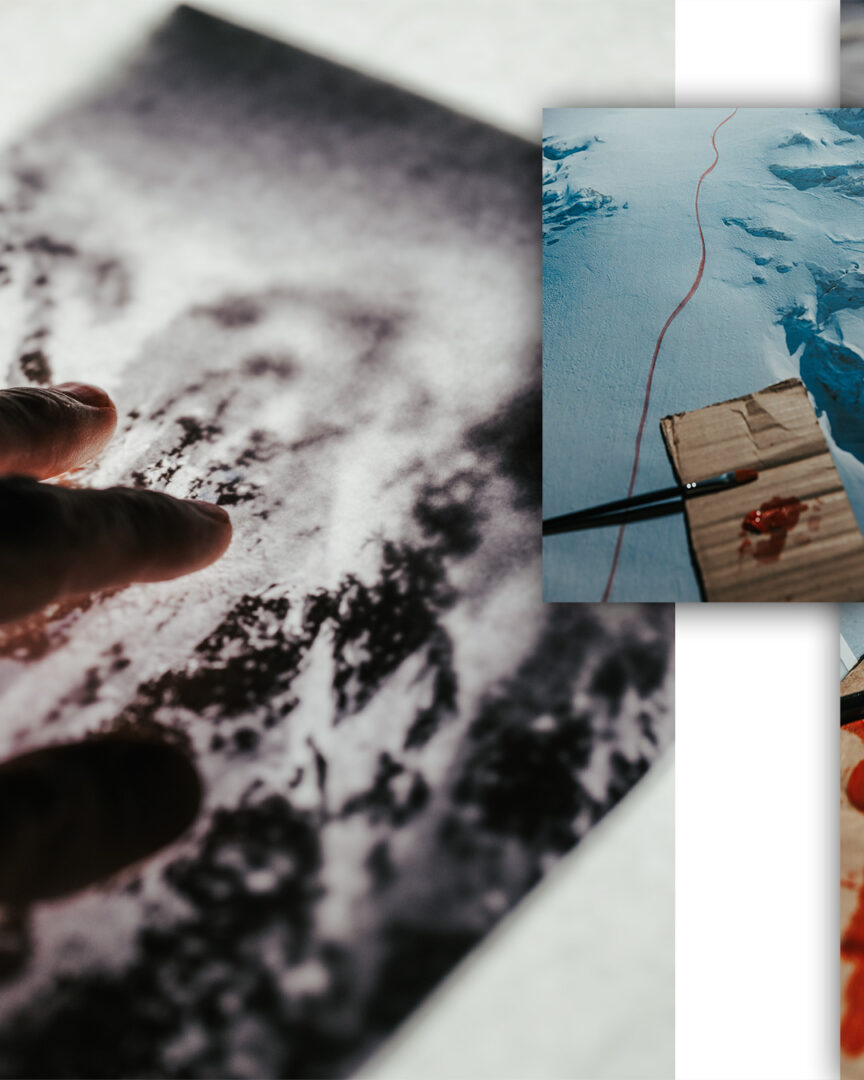 LastingLines audiovisual exhibition | painting