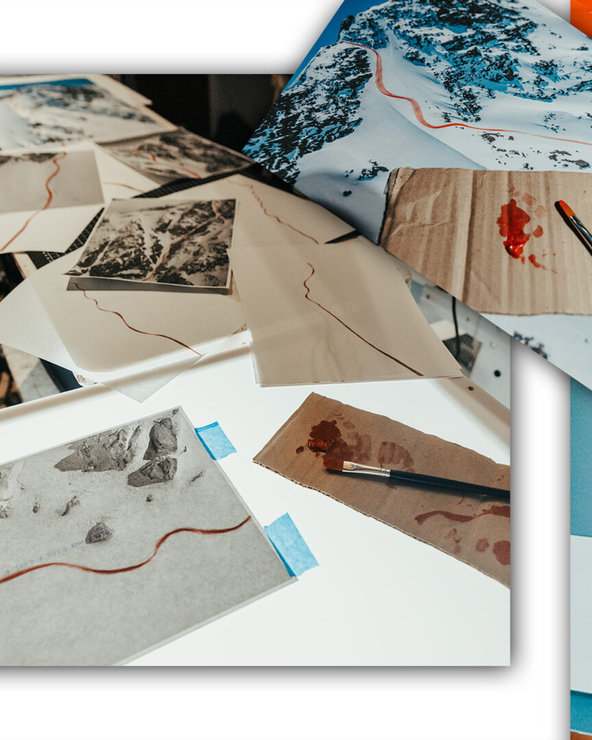 LastingLines audiovisual exhibition | painting