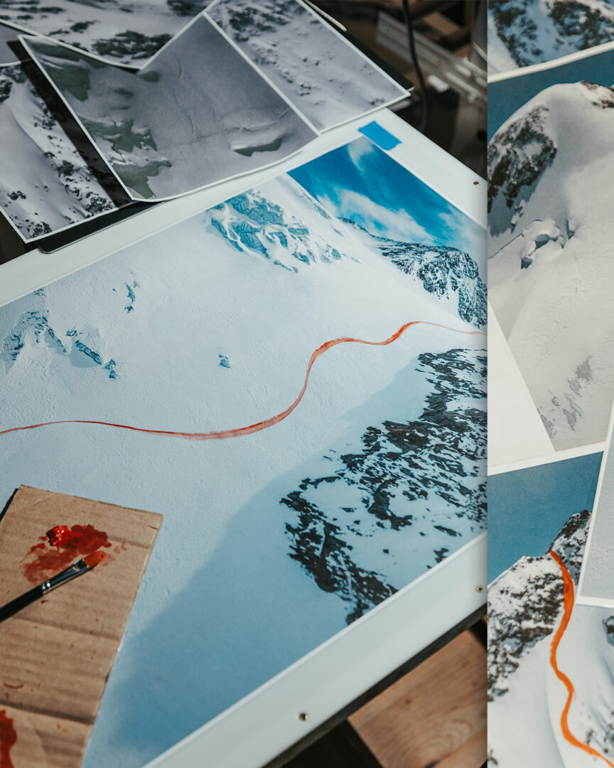 LastingLines audiovisual exhibition | painting