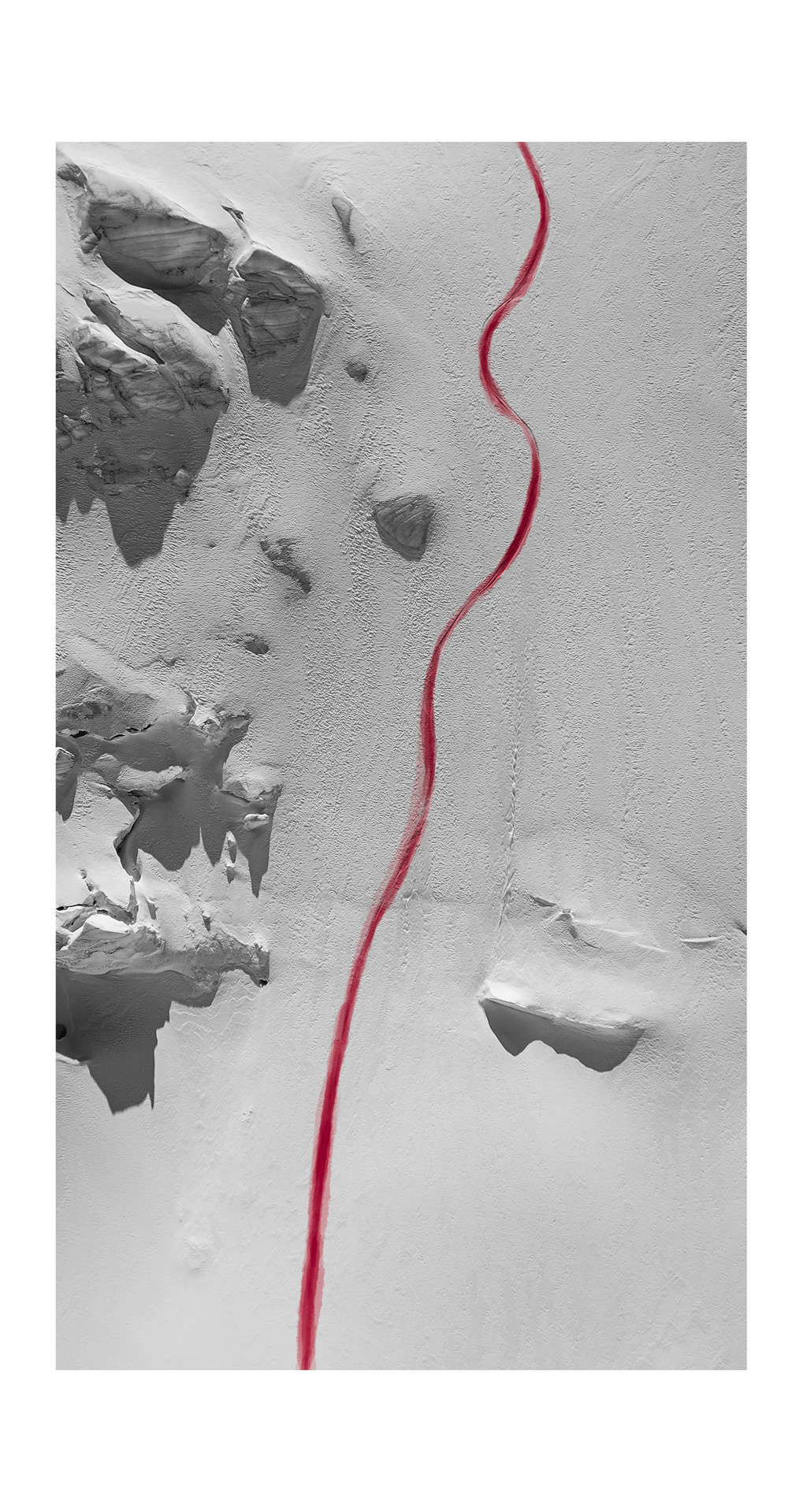 LastingLines 10. Wildspitzgletscher II | 26-04-25 | 46°53'23.37"N | 10°51'33.94"E | 3423 M