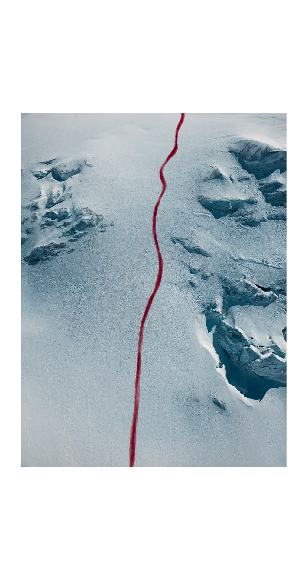 LastingLines 3. Wildspitzgletscher IV | 26-04-27 | 46°53'26.46"N | 10°51'44.09"E | 3408 M